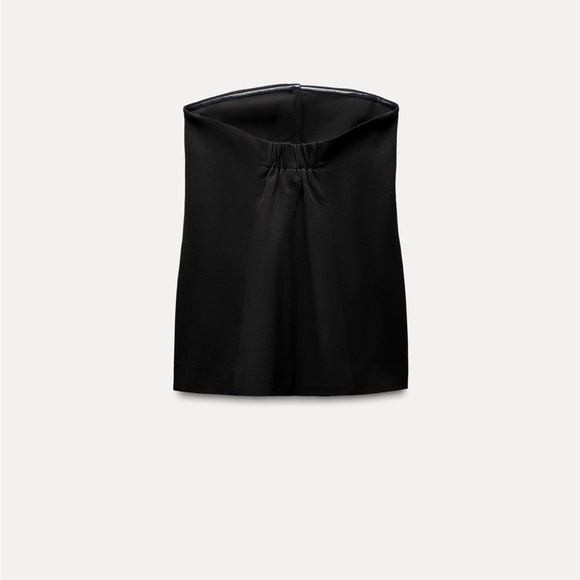 ZARA Strapless Bustier Top - Picture 3 of 4